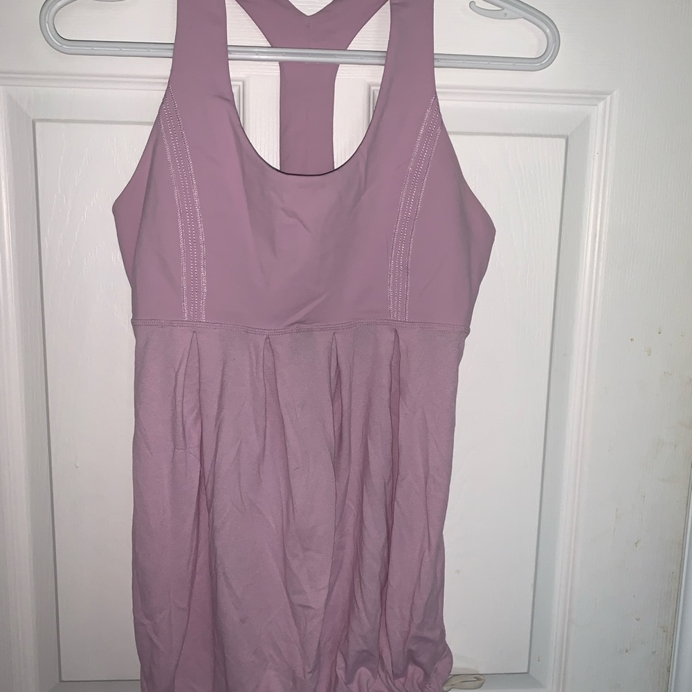 Lululemon Pink Purple Sleeveless Top